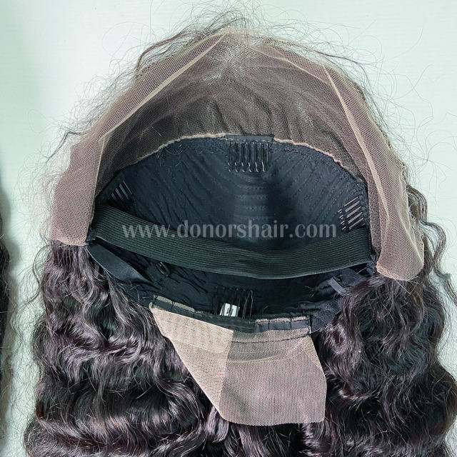 Donors Raw Hair Burmese Curly 13x4 HD Lace Frontal  Wig