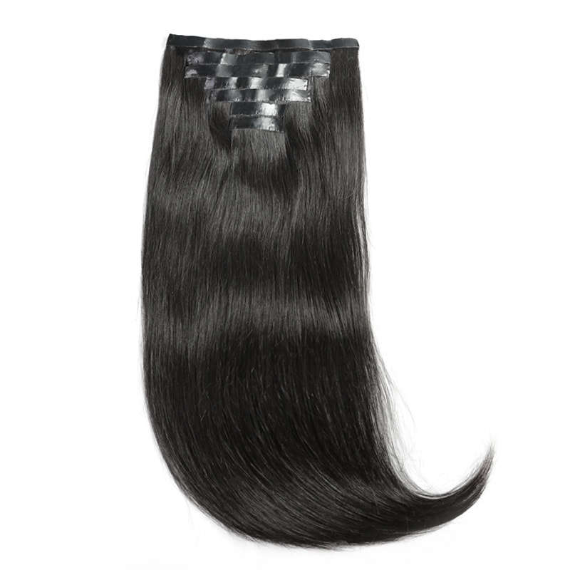 Donors High Quality Mink Hair Seamless Clip-In 100% Hair Extensions 7Pcs/Set