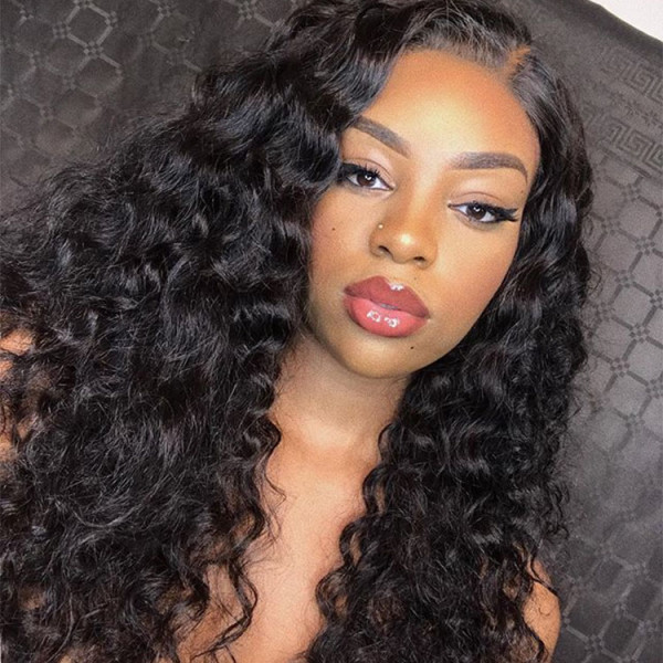 Donors Burmese Curly Raw Hair 5x5 HD Lace Closure Wig