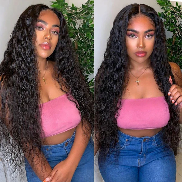 Donors Cambodian Wavy Raw Hair 5x5 HD Lace Closure Wig