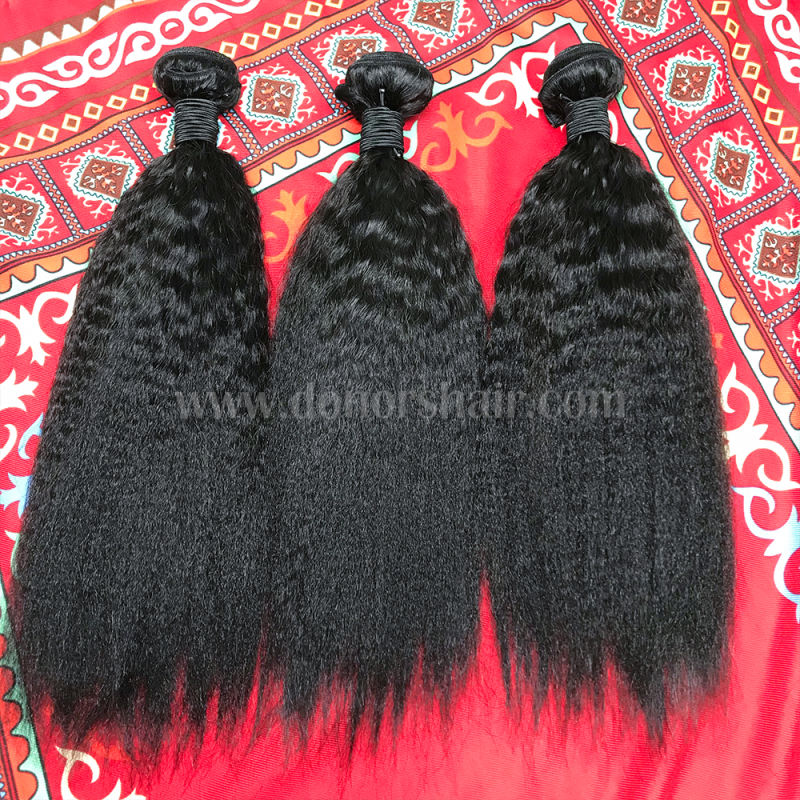 Donors High Quality Mink Hair Unprocessed 9 Human Bundles Deal Free Shipping