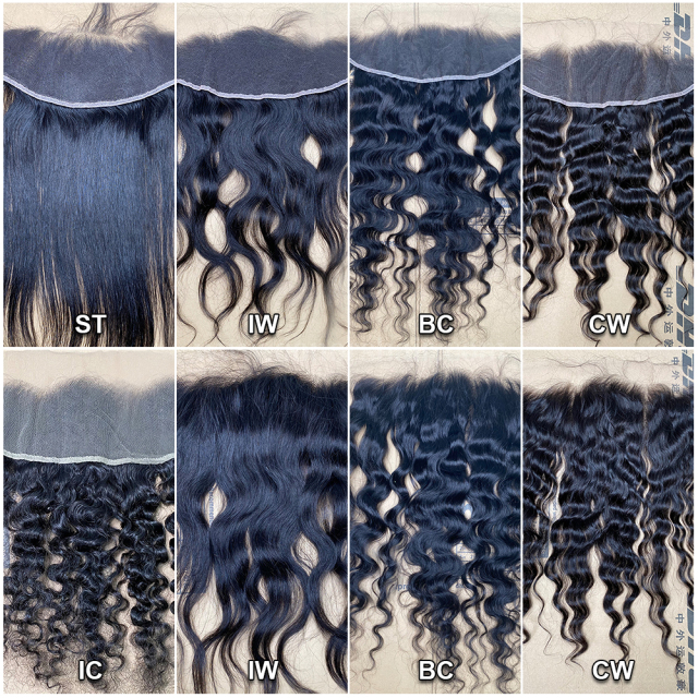 Donors Best Raw Hair 13x4 Transparent Lace Frontal 4 Pcs Free Shipping