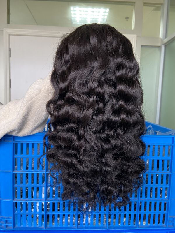 Donors Burmese Curly Raw Hair 5x5 HD Lace Closure Wig