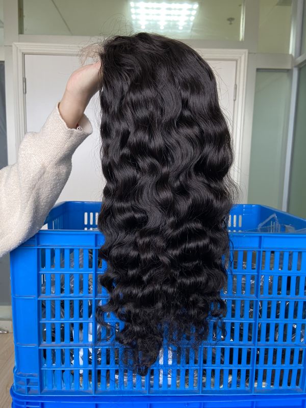 Donors Burmese Curly Raw Hair 5x5 HD Lace Closure Wig