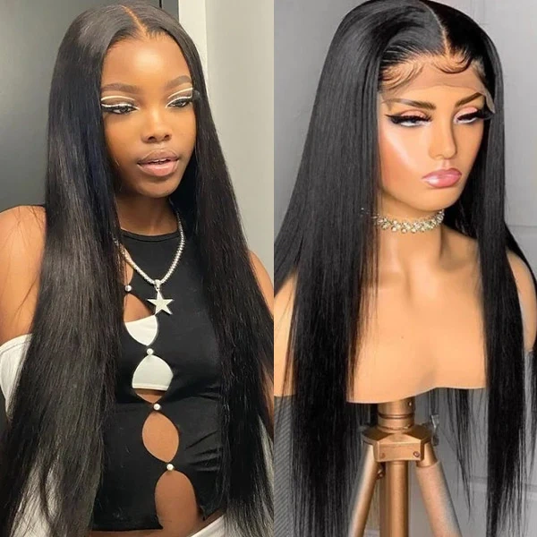 Donors  Mink Hair Straight 4x4 HD Lace Closure Customize Wig