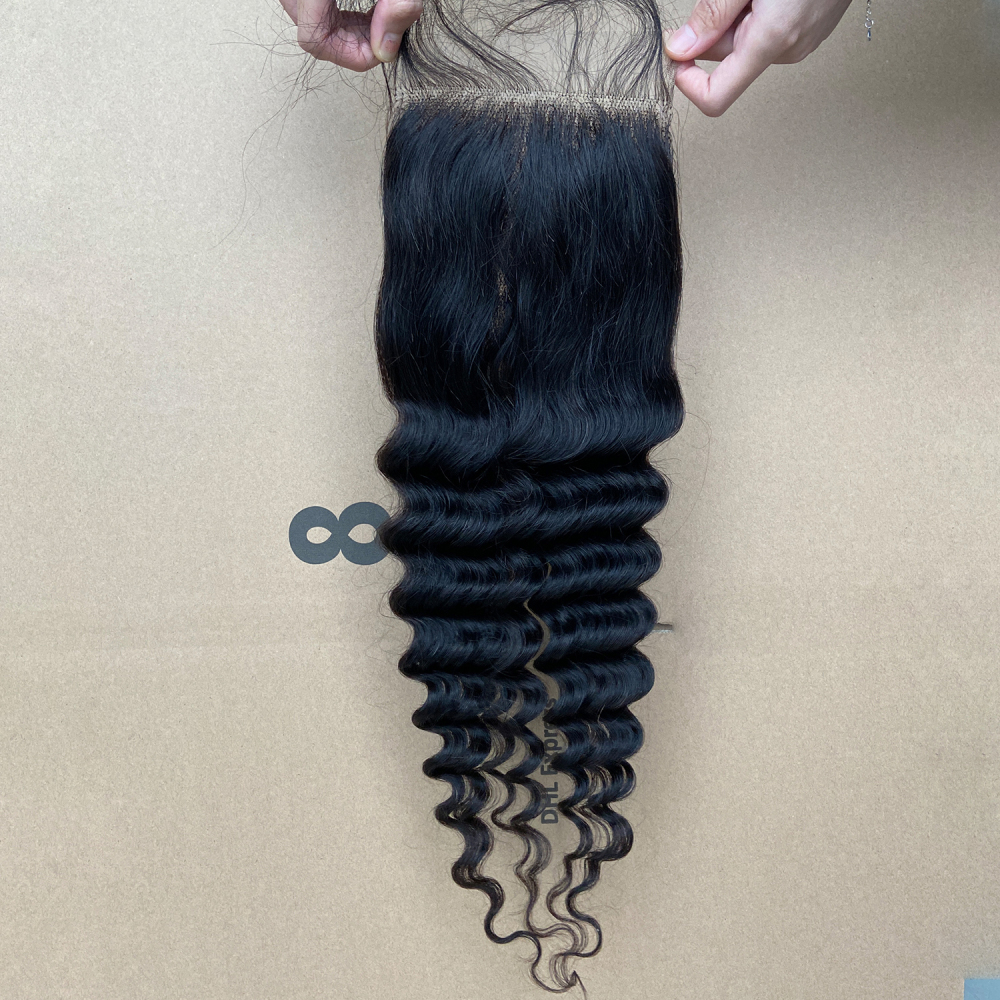 Donors Mink Hair Loose Deep 4x4 HD Lace Closure