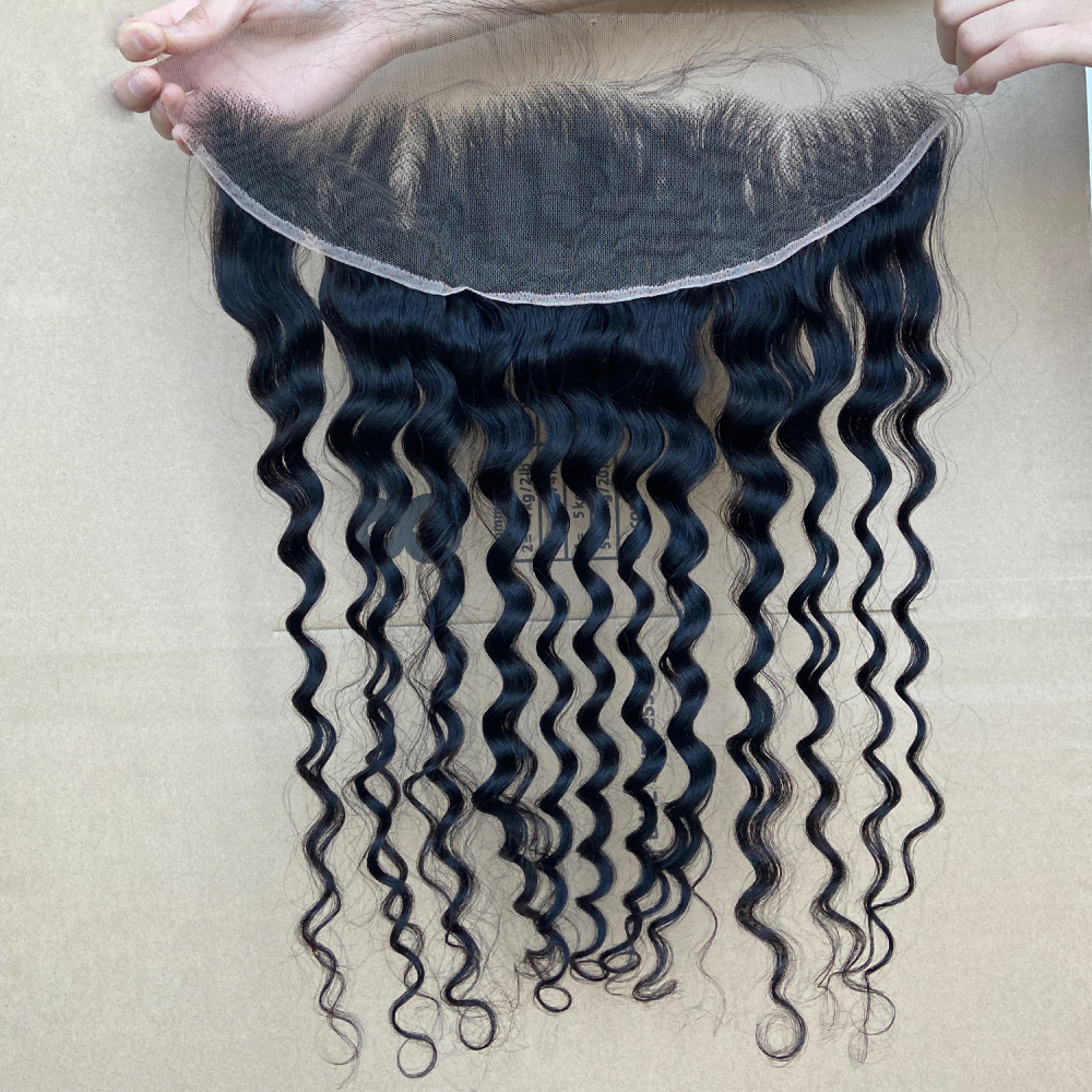 Donors High Quality Loose Deep Mink Hair 13x6 HD Lace Frontal