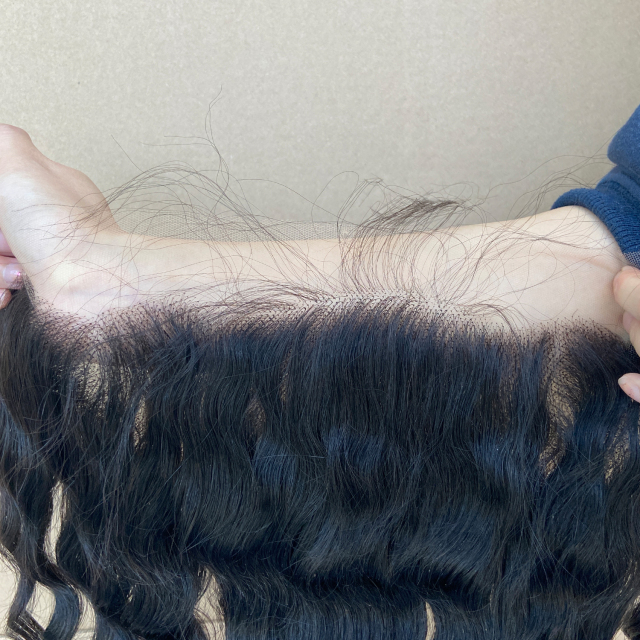 Donors High Quality Loose Deep Mink Hair 13x6 HD Lace Frontal