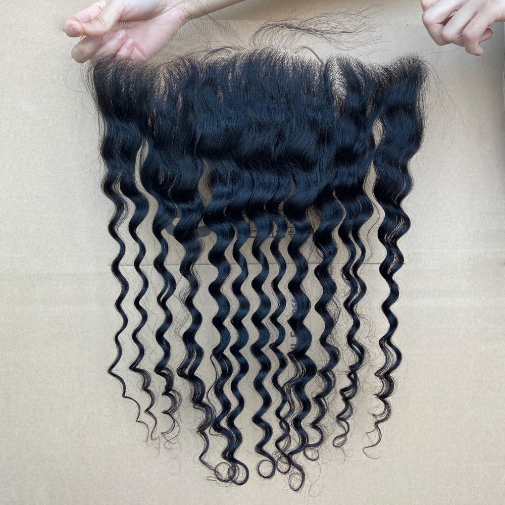 Donors High Quality Loose Deep Mink Hair 13x6 HD Lace Frontal