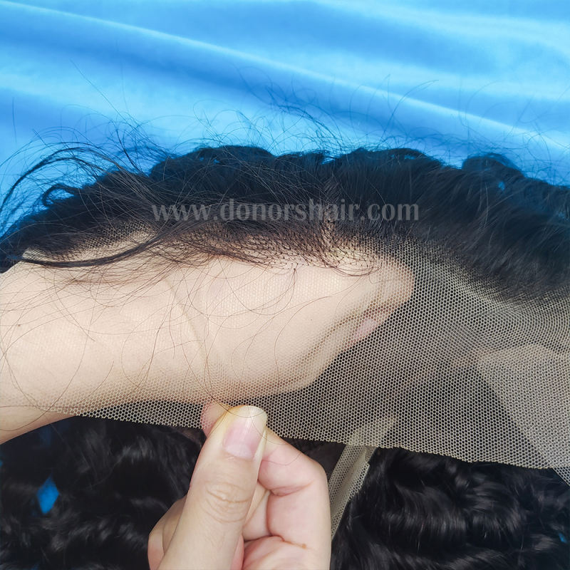 Donors Curly 13x4 HD Lace Frontal Pre-made Wig