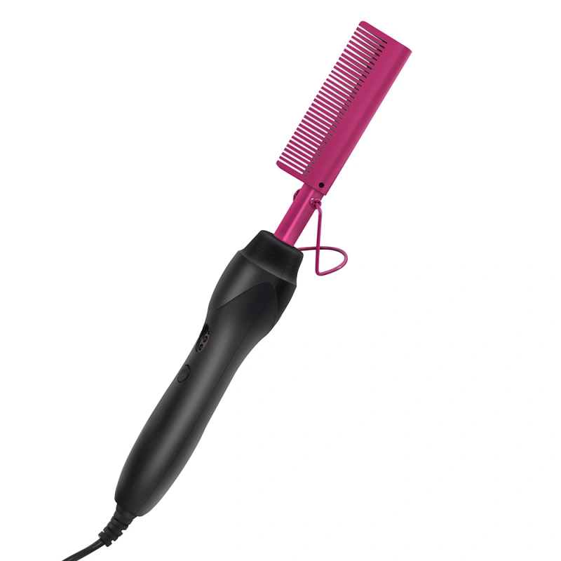 Donors Electric Hot Comb Hair Brush Straightener