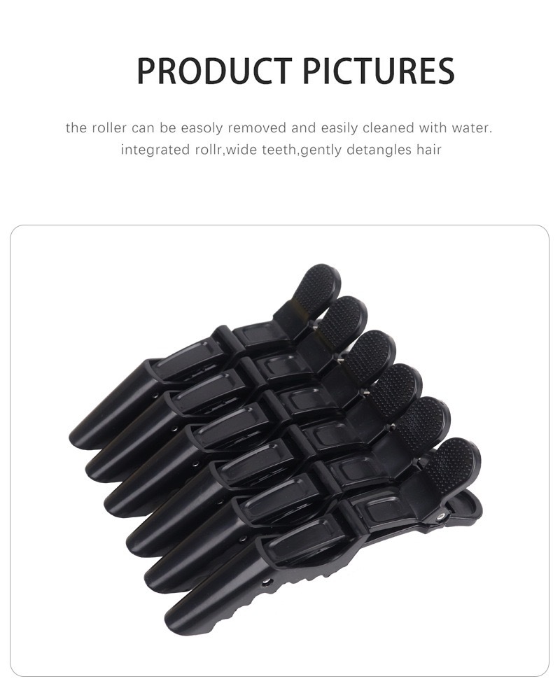 Alligator Hair Clips-Professional Hai Clips for Styling,Hair Styling Salon Plastic Gator Clips