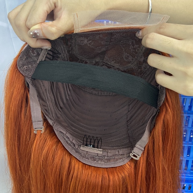 Donors #350 Ginger Colored Straight 13x4/4x4 Lace HD Wig