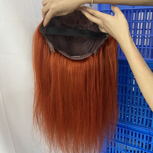 Donors #350 Ginger Colored Straight 13x4/4x4 Lace HD Wig