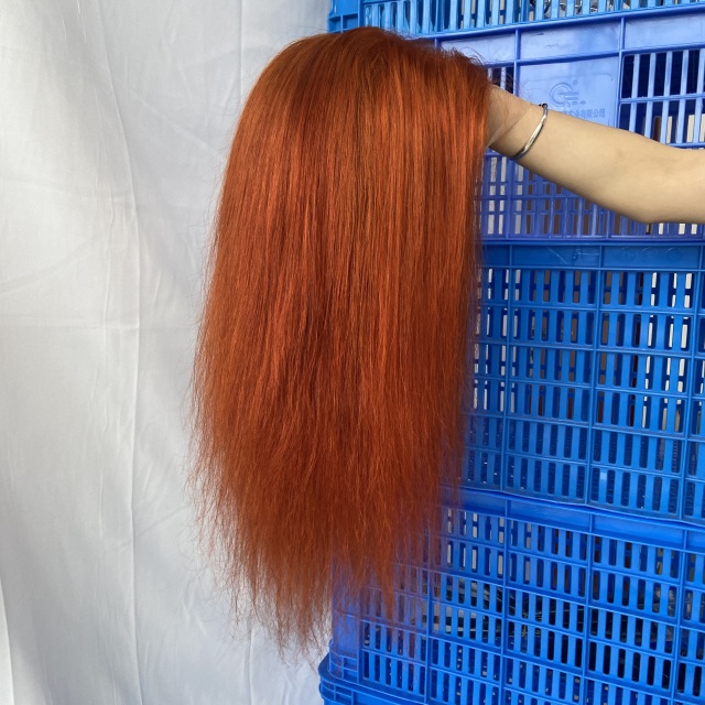 Donors #350 Ginger Colored Straight 13x4/4x4 Lace HD Wig