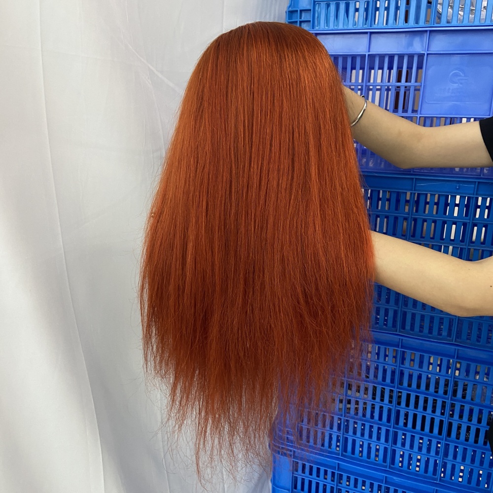 Donors #350 Ginger Colored Straight 13x4/4x4 Lace HD Wig