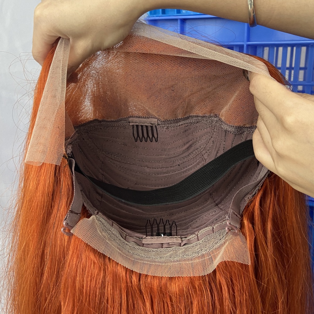 Donors #350 Ginger Colored Straight 13x4/4x4 Lace HD Wig