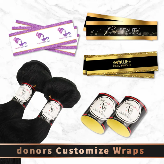 Donors Customize Wraps