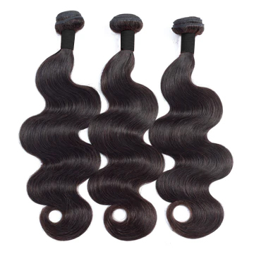 Donors Hair Body Wave 4 Bundles 100% Mink Human Hair Extension