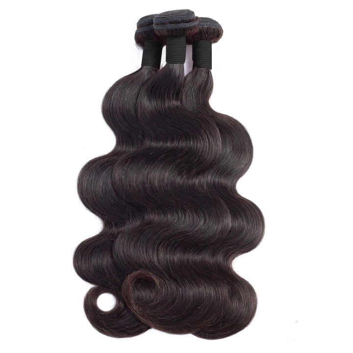 Donors Hair Body Wave 4 Bundles 100% Mink Human Hair Extension