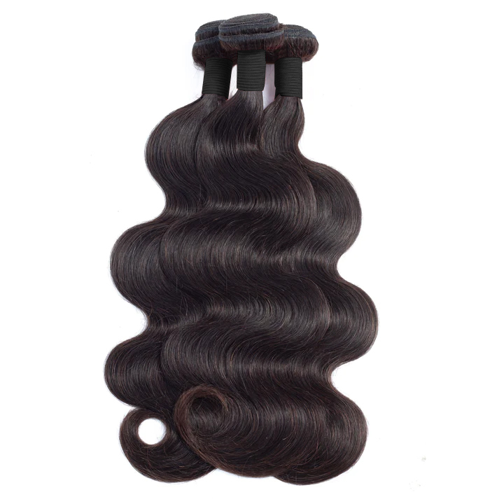 Donors Hair Body Wave 4 Bundles 100% Mink Human Hair Extension