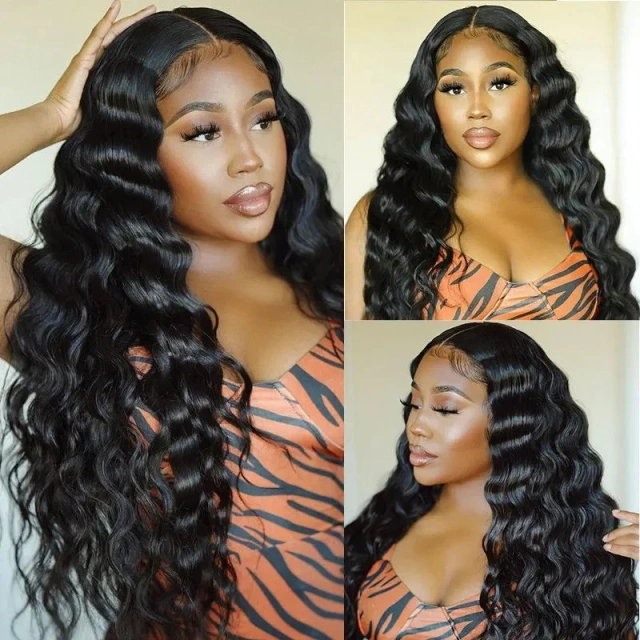 Donors Mink Hair Loose Deep 5x5/13x4 Transparent and HD Pre-made Wig