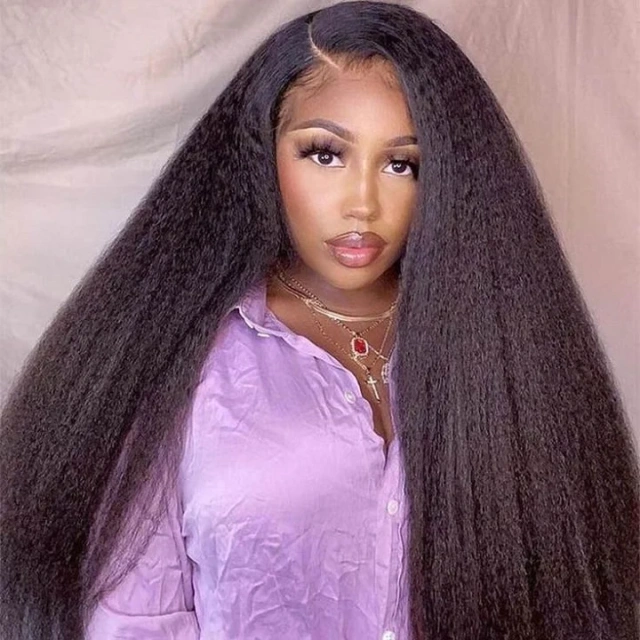 Donors Kinky Straight 5x5 HD Lace Wig