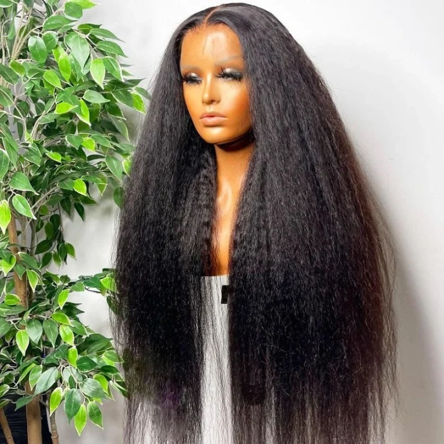 Donors Kinky Straight 5x5 HD Lace Wig
