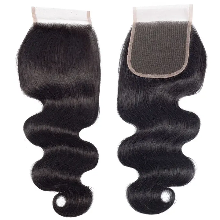 Donors Body Wave Mink Hair 4x4 Transparent Lace Closure