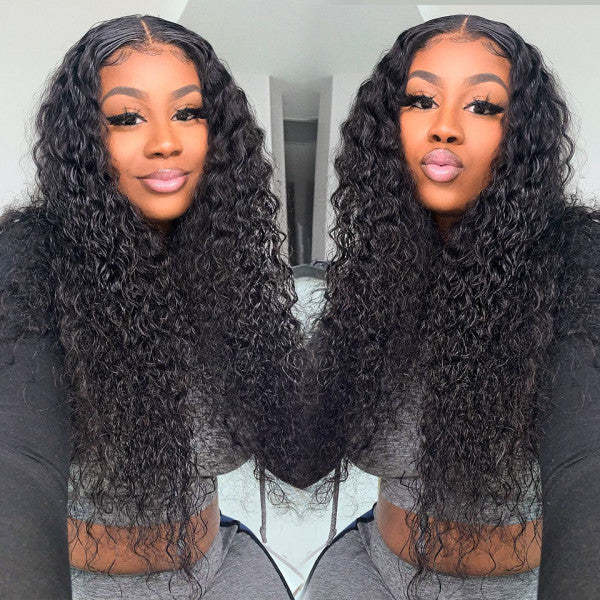 Donors Mink Hair Jerry Curly 13*4 13*6 Full Frontal pre made 100% Human Hair Wig