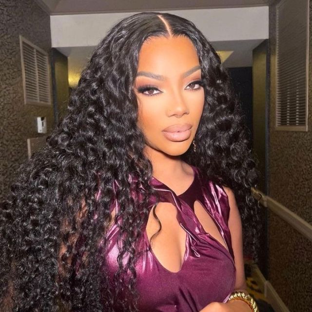 Donors Mink Hair Deep Wave 13*4 13*6 Full Frontal pre made 100% Human Hair Wig