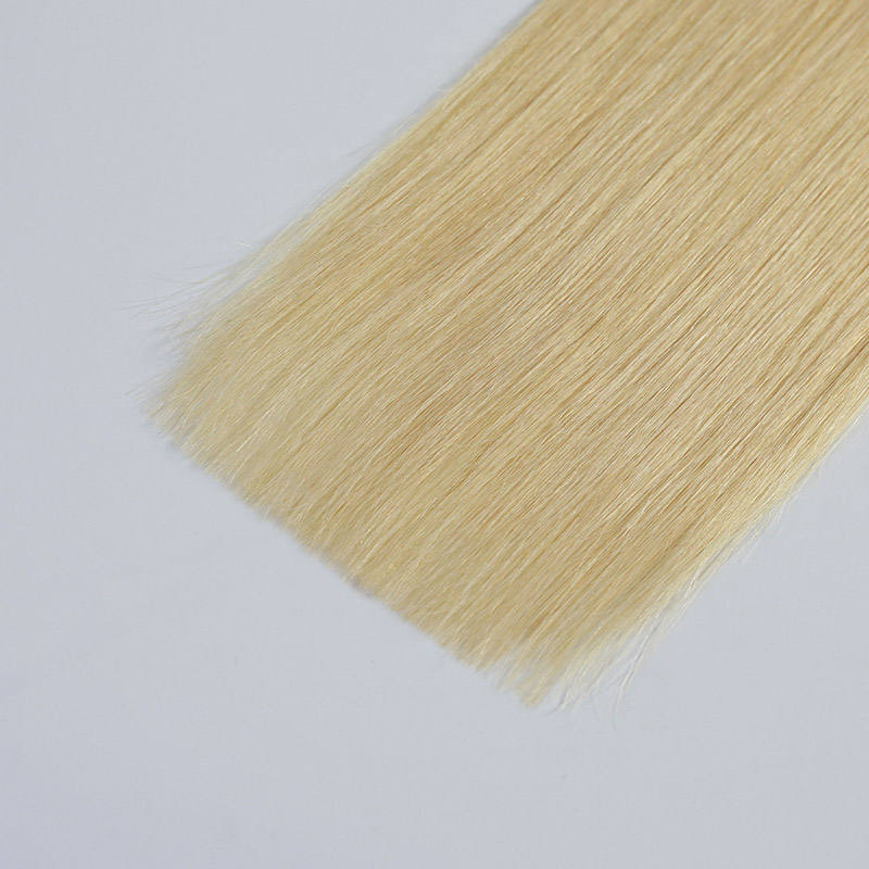 Donors 16"-30" Tape Ins 613 Blonde Color Straight Human Hair Extensions