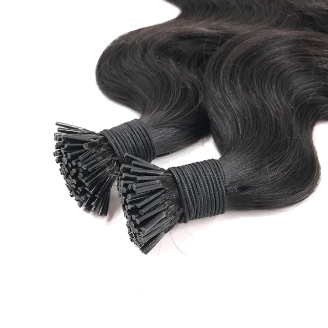 Donors Mink I Tip Body Wave Hair Extension 100 roots/pack