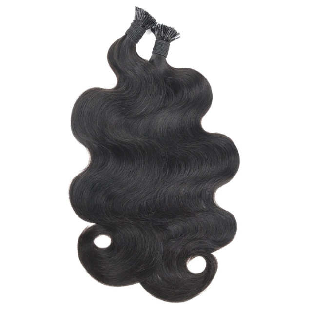 Donors Mink I Tip Body Wave Hair Extension 100 roots/pack