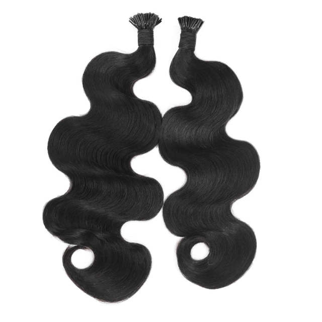 Donors Mink I Tip Body Wave Hair Extension 100 roots/pack