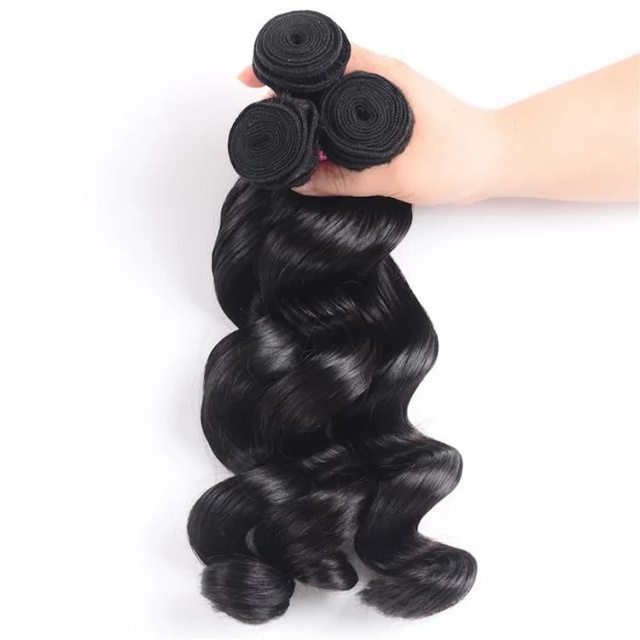 Donors Loose Wave Hair Weave 4 Bundle Deals 100% Mink Hair