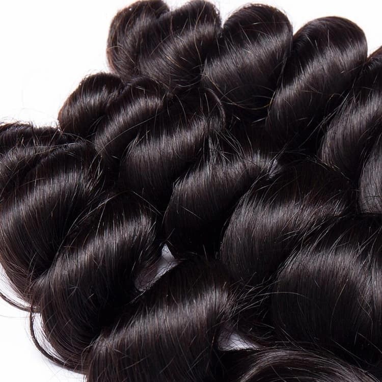 Donors Loose Wave Hair Weave 4 Bundle Deals 100% Mink Hair