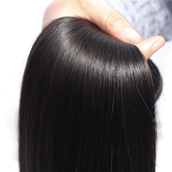 Donors 3 Bundles Straight Mink Hair 100% Unprocessed Human Hair Extension