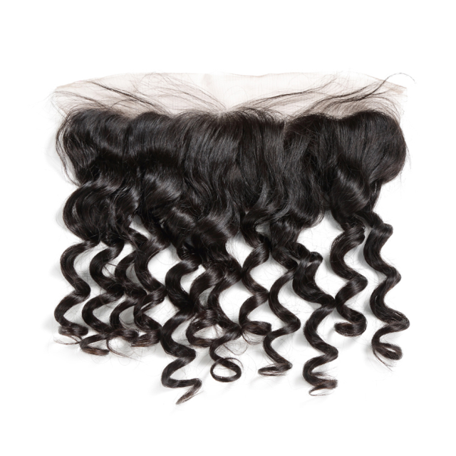 Donors Affordable Loose Wave Mink Hair 13x6 Transparent Lace Frontal