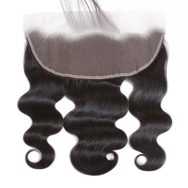 Donors Unprocessed Body Wave Mink Hair 13x6 Transparent Lace Frontal