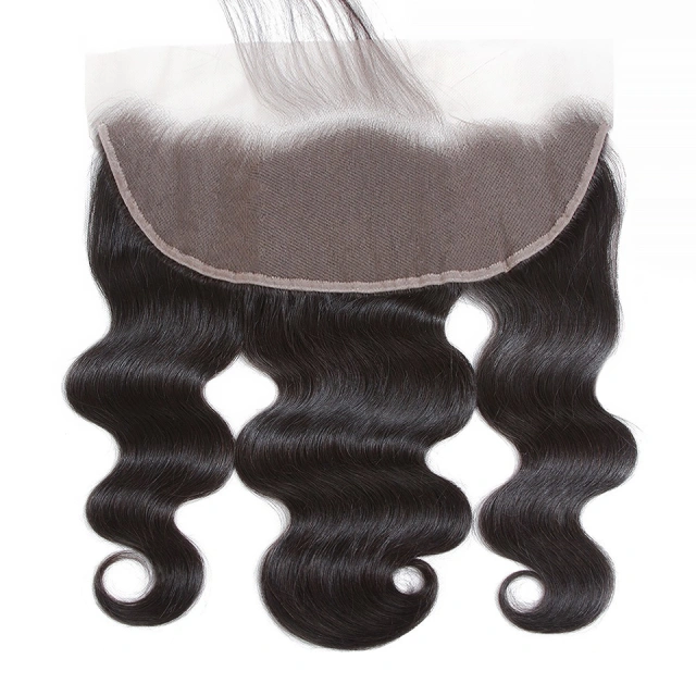 Donors Unprocessed Body Wave Mink Hair 13x6 Transparent Lace Frontal