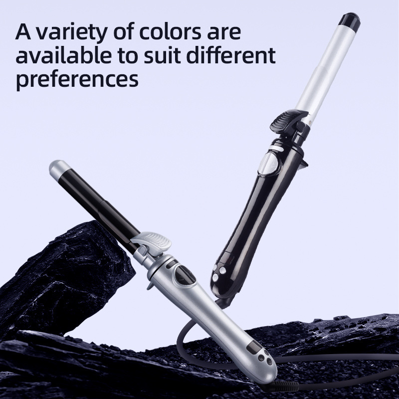 Curling lron - Midnight Rose CurlersCurling lron Wave Volumizing HairLasting Styling Tools Egg Roll HeadWaver Styler Wand