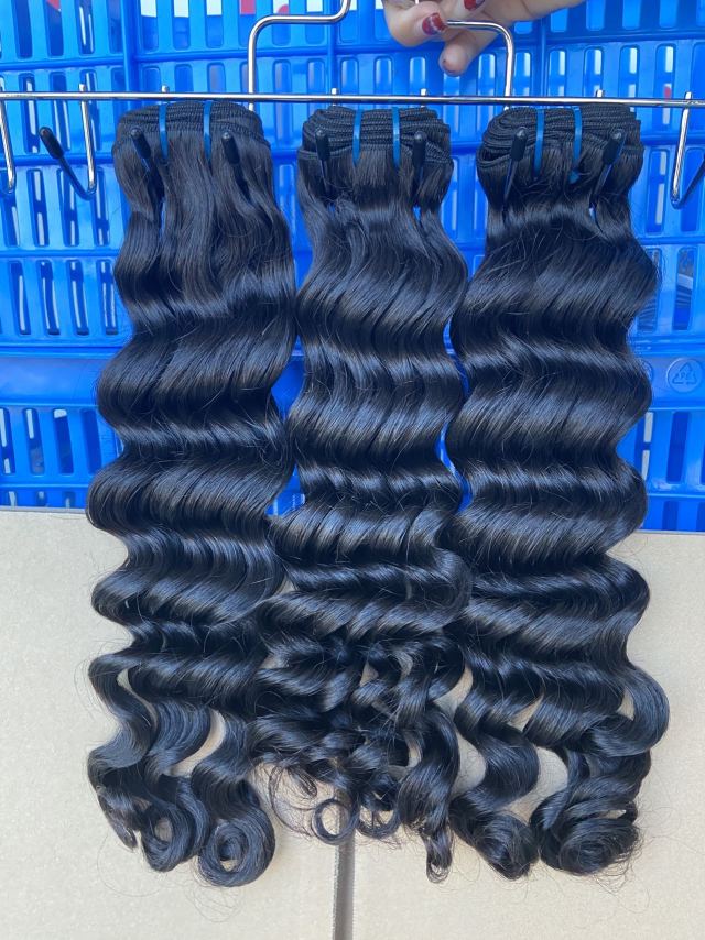 Donor Hairs Mink Hair A Loose Deep Virgin Hair Bundles