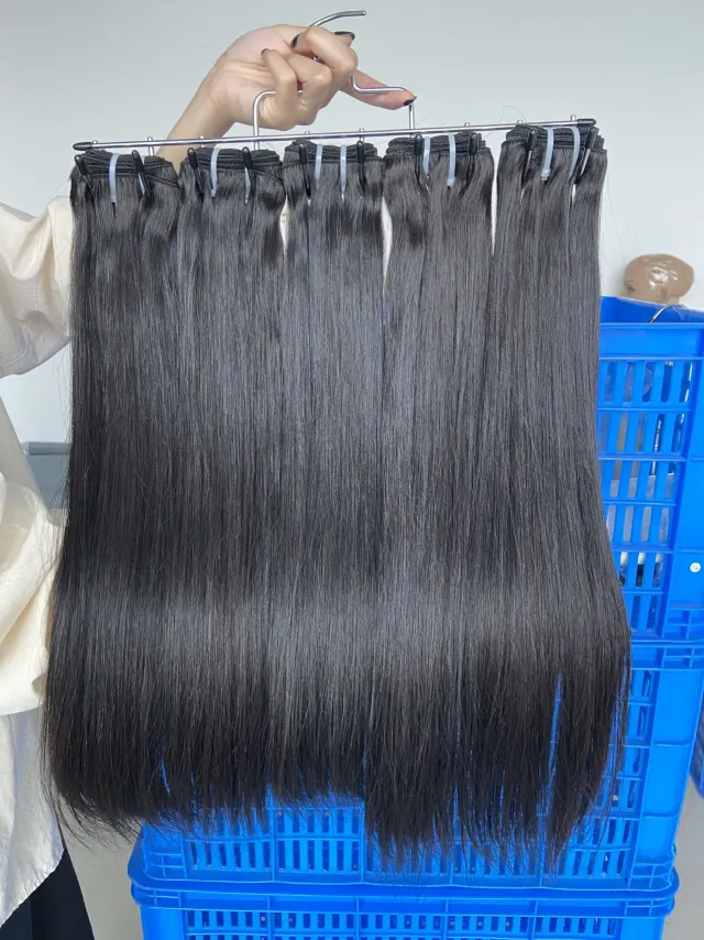 Donors Unprocessed Raw Straigh Best Raw Hair Bundle 100% Humhair
