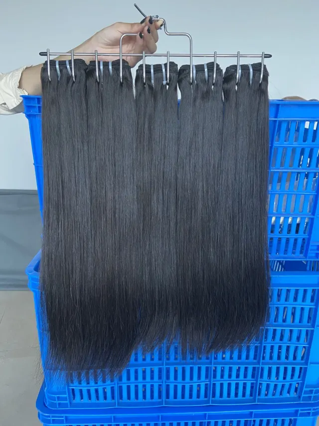 Donors Unprocessed Raw Straigh Best Raw Hair Bundle 100% Humhair