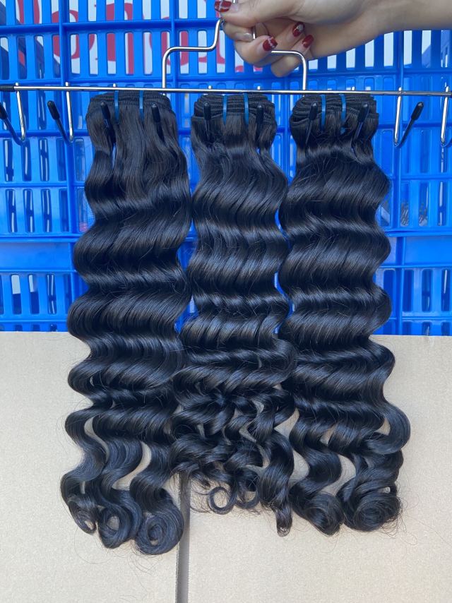 Donor Hairs Mink Hair A Loose Deep Virgin Hair Bundles