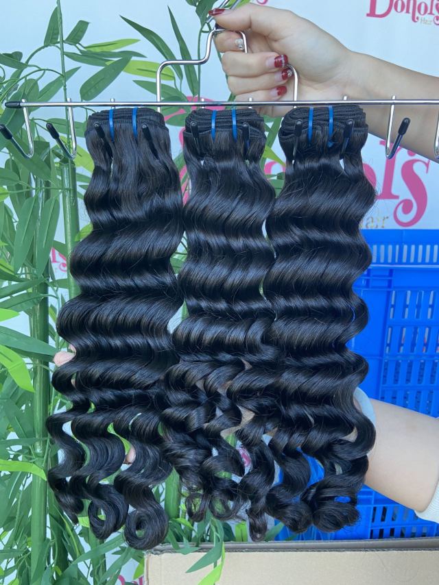 Donor Hairs Mink Hair A Loose Deep Virgin Hair Bundles