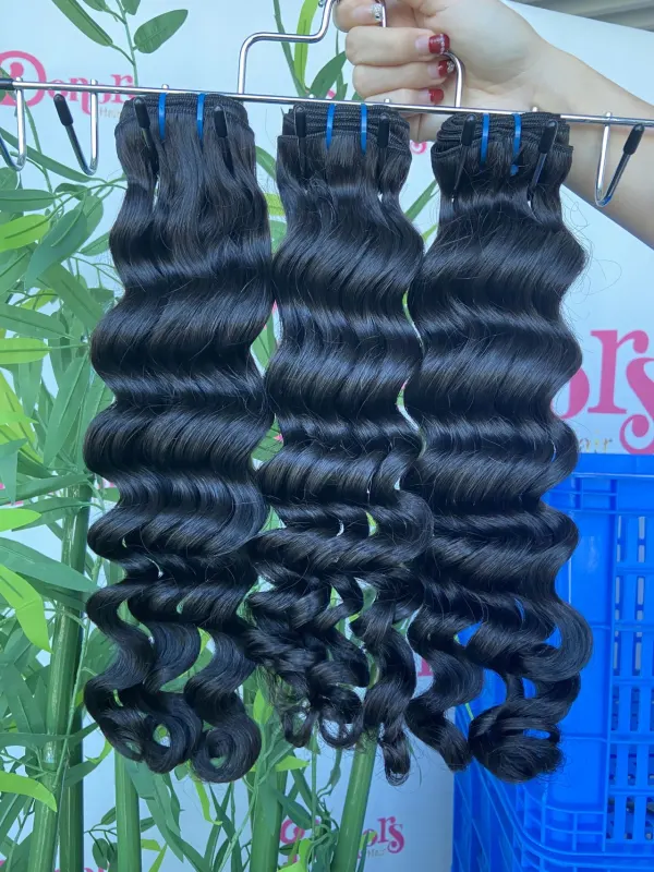Donor Hairs Mink Hair A Loose Deep Virgin Hair Bundles