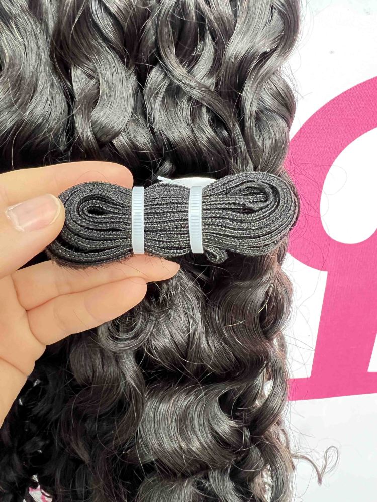 Donor Hairs Mink Hair A Italian curly Virgin Hair 3 Bundles Deals