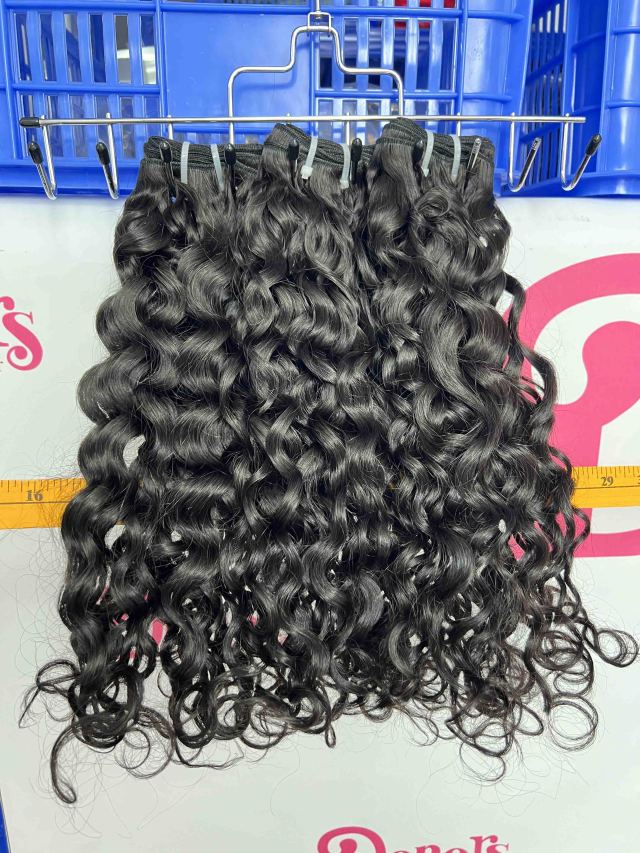 Donor Hairs Mink Hair A Italian curly Virgin Hair Bundles